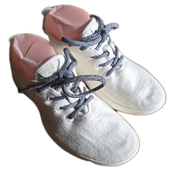 Allbirds The Wool Runners WR White Wool Low Top Running Shoes Womans Size 9 - Picture 1 of 5